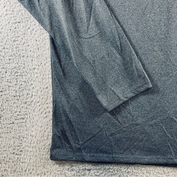 Under Armour Men's 1/2 Zip Long Sleeve Sweatshirt Loose Heatgear Gray‎ XXL - Picture 4 of 10